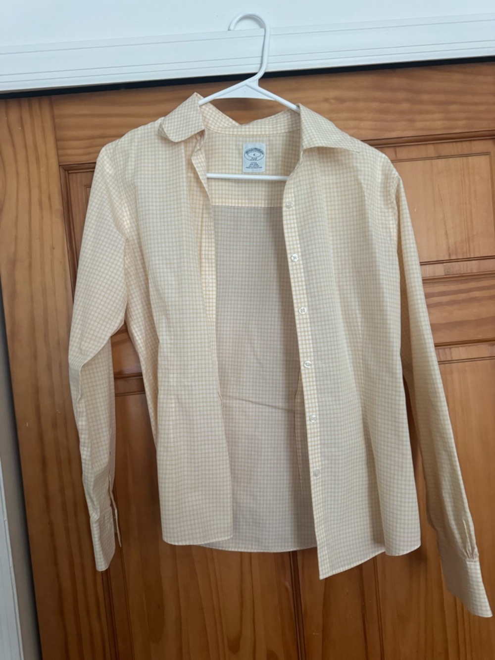 ✨BOGO FREE ENTIRE CLOSET✨ Brooks Brothers Light Yellow Long-Sleeve Dress Shirt